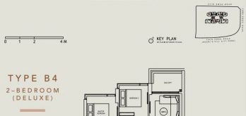the-landmark-condo-singapore-floor-plan-2-bedroom-type-B3-B4
